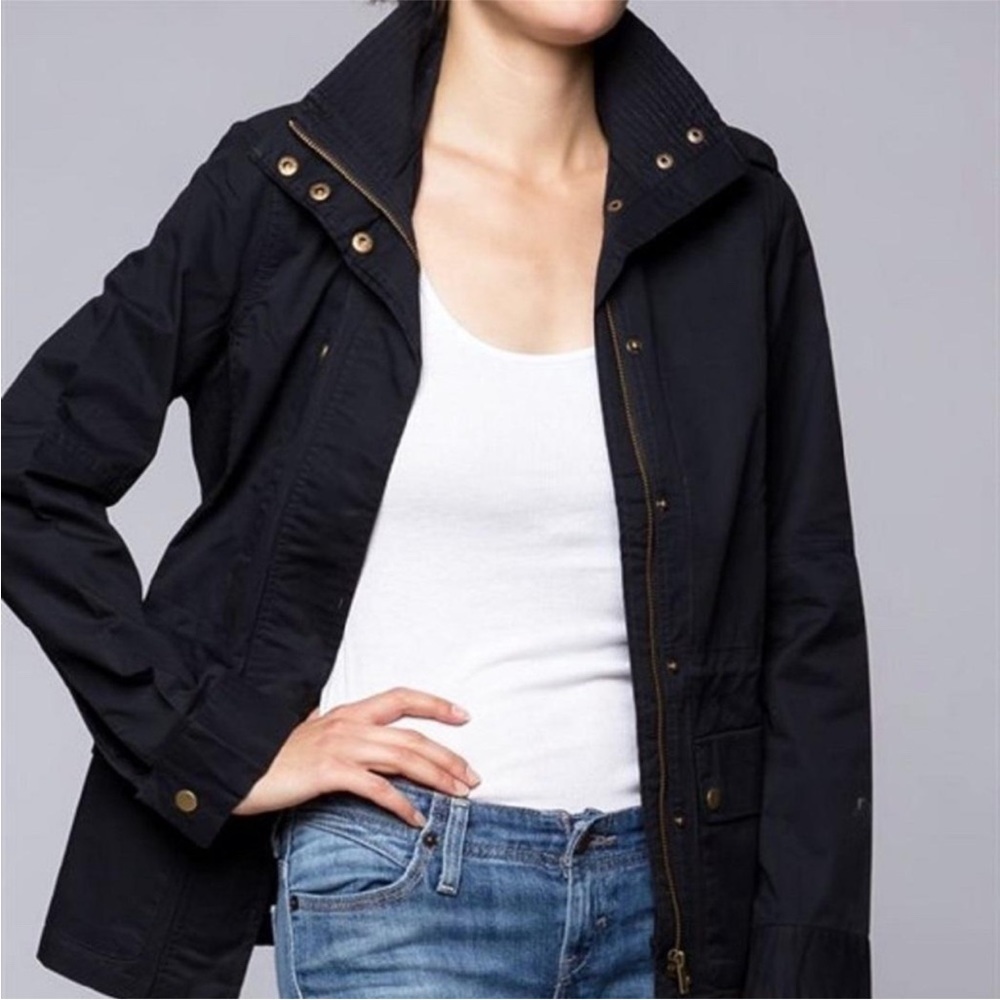 Vici Black Utility Pocketed Jacket